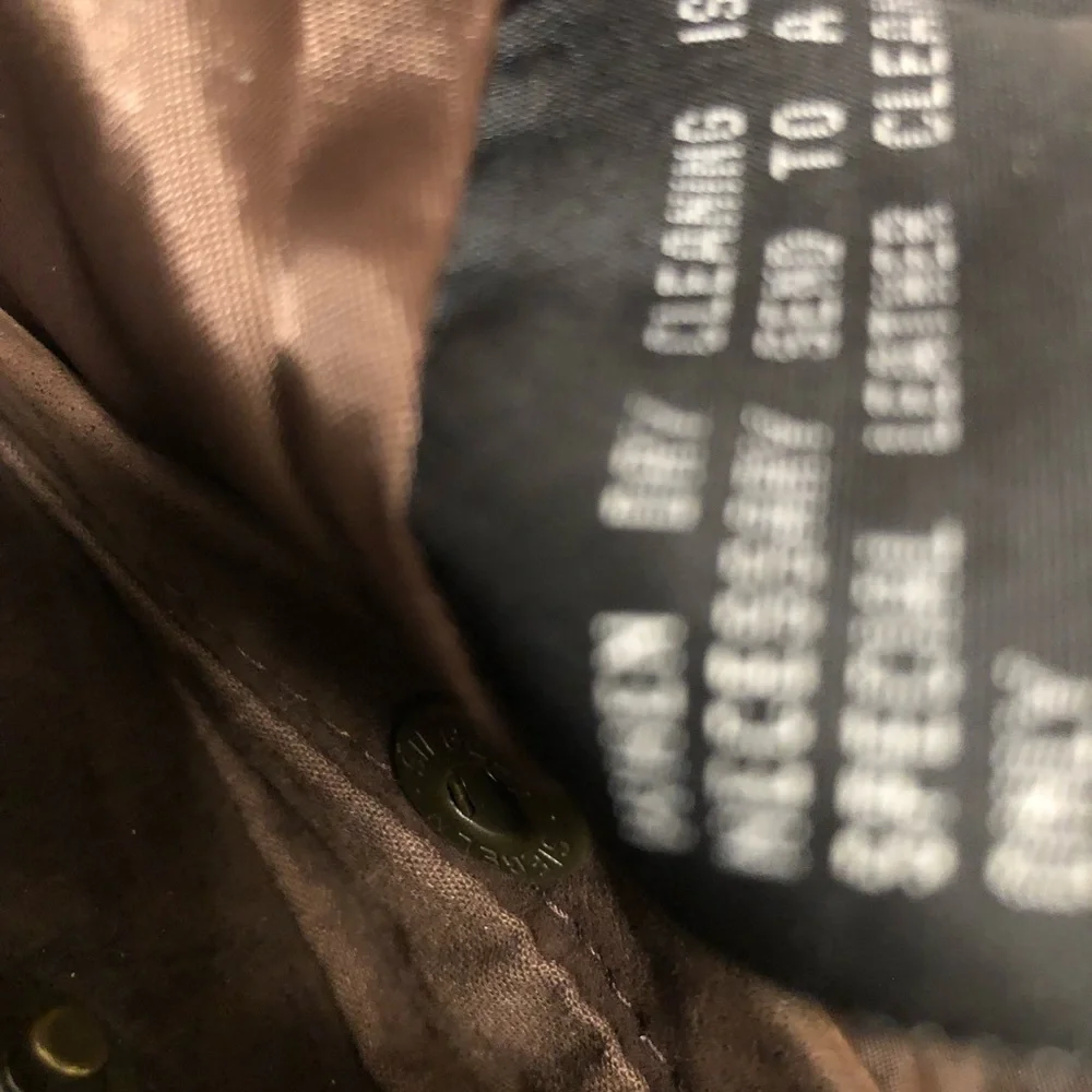 Men’s Sea Dream Brushed Leather Coat Size L Brown in Color Gently Used - Picture 8 of 9